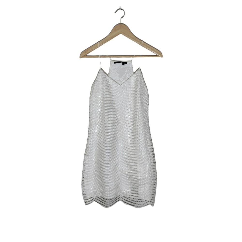 Jay Godfrey Parsons Sequin Overlay Lace Dress‎